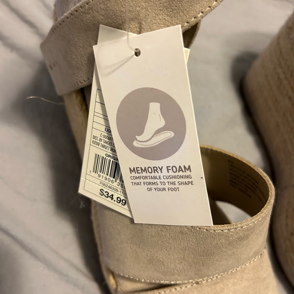 A woman sandals